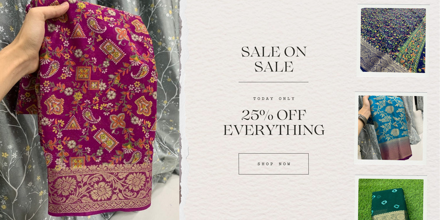 Chiffon sarees